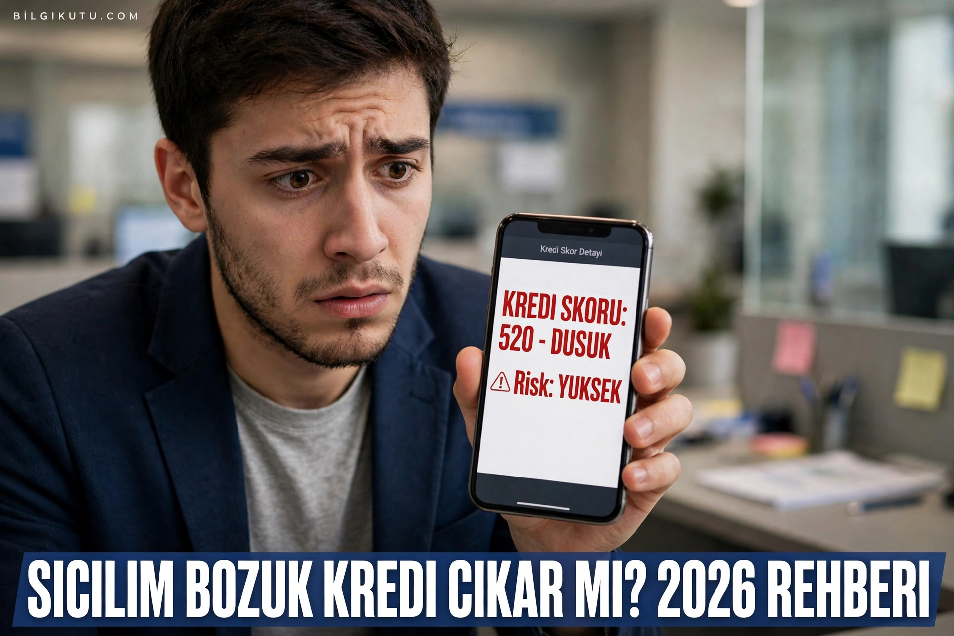 Banka Sicilim Bozuk Kredi Çekebilir Miyim 2026? Kara Listeden Çıkma ve Kredi Notu Yükseltme Rehberi