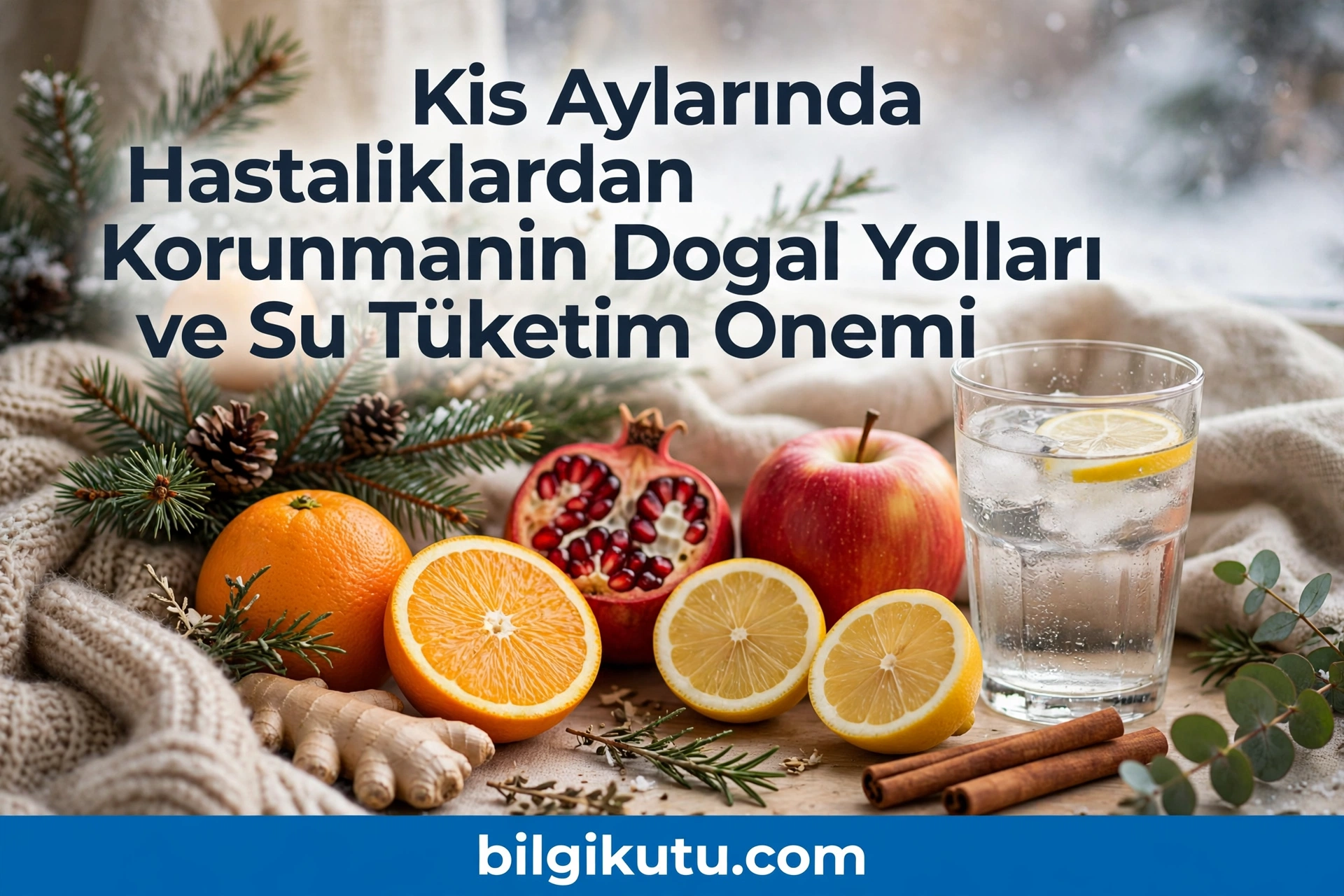 Kış Aylarında Hastalıklardan Korunmanın Doğal Yolları ve Su Tüketim Önemi 2026