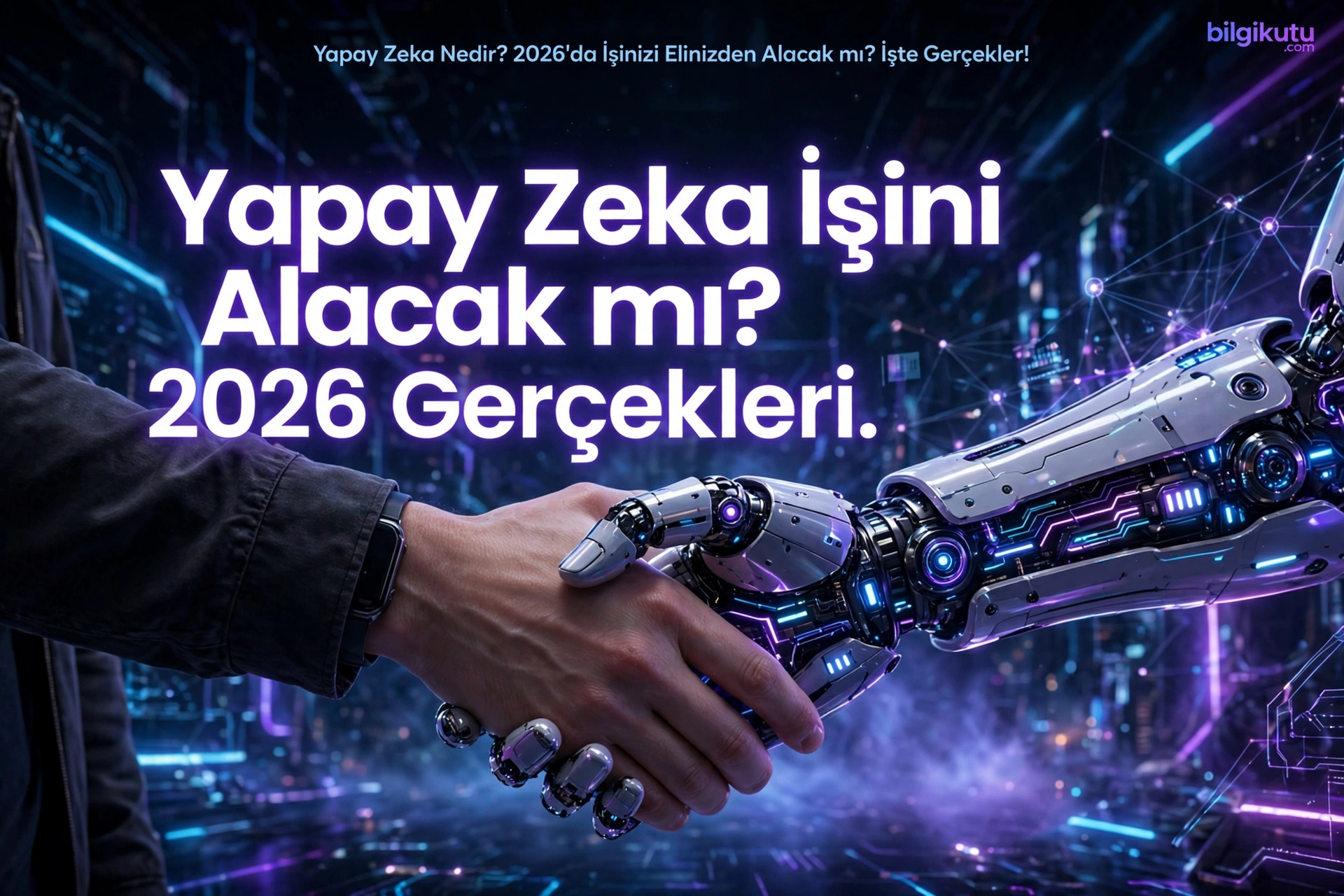 Yapay Zeka Nedir? 2026'da İşinizi Elinizden Alacak mı? İşte Gerçekler!