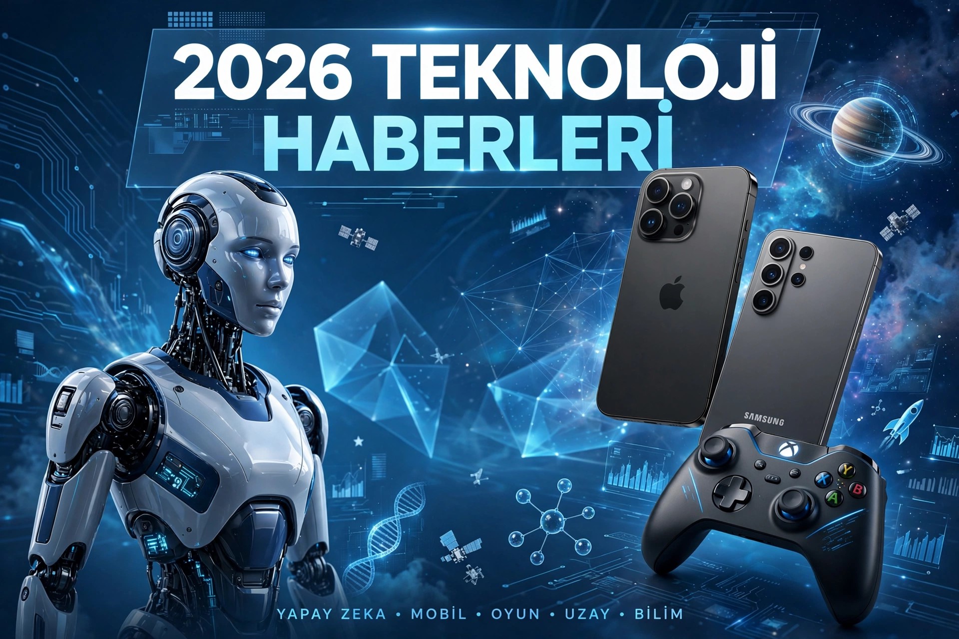 Teknoloji Haberleri 2026: Yapay Zeka, Telefon, Oyun ve Bilim